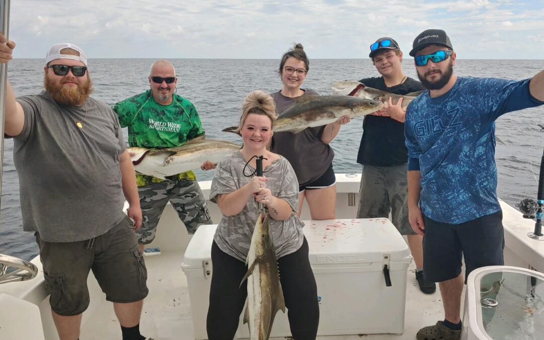 Great Fishing with cobia